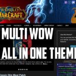 Multi WoW Horde and Alliance WP Theme