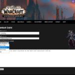 Shadowlands Guild Contact Forms
